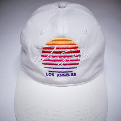 JoeyPac Los Angeles White Dad Hat
